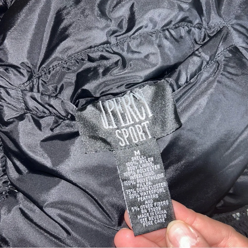 J. Percy Sport Black Men’s Medium Puffer Vest - Picture 2 of 2